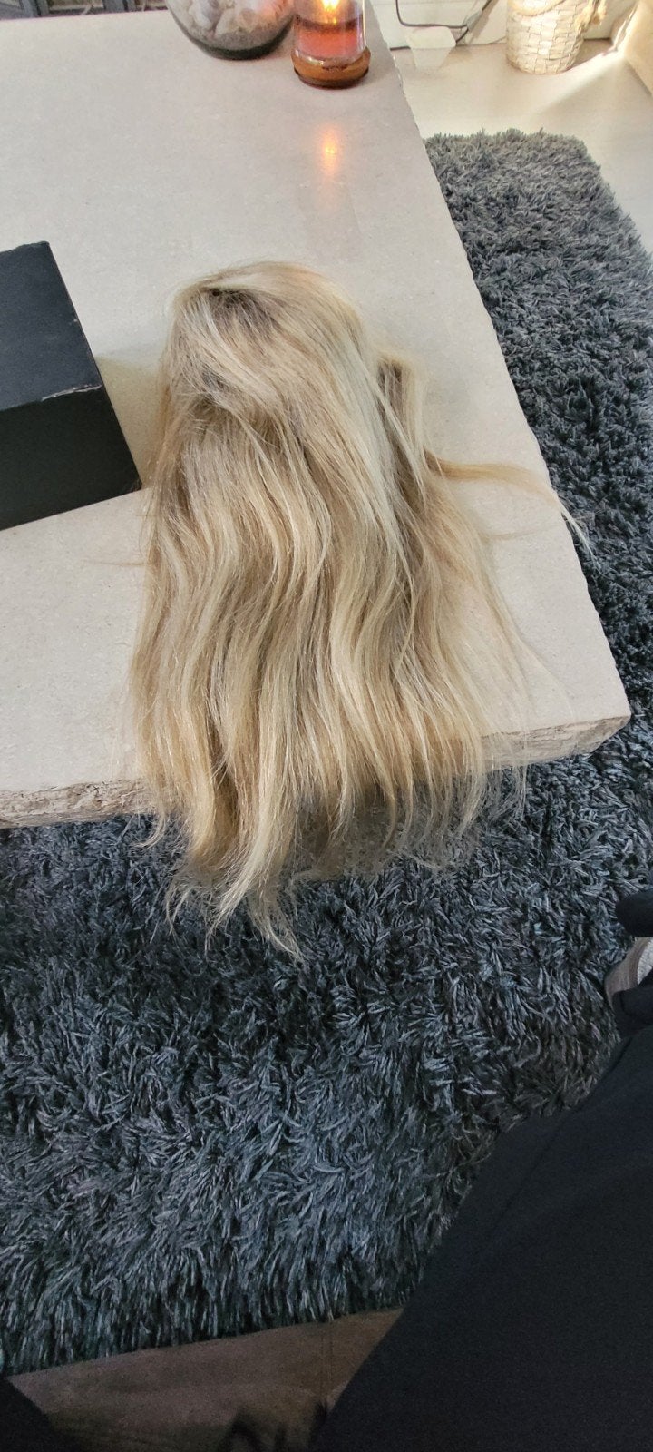 Lillys Hair Pruik/Haarstuk, Ophalen of Verzenden, Zo goed als nieuw, Pruik of Haarverlenging