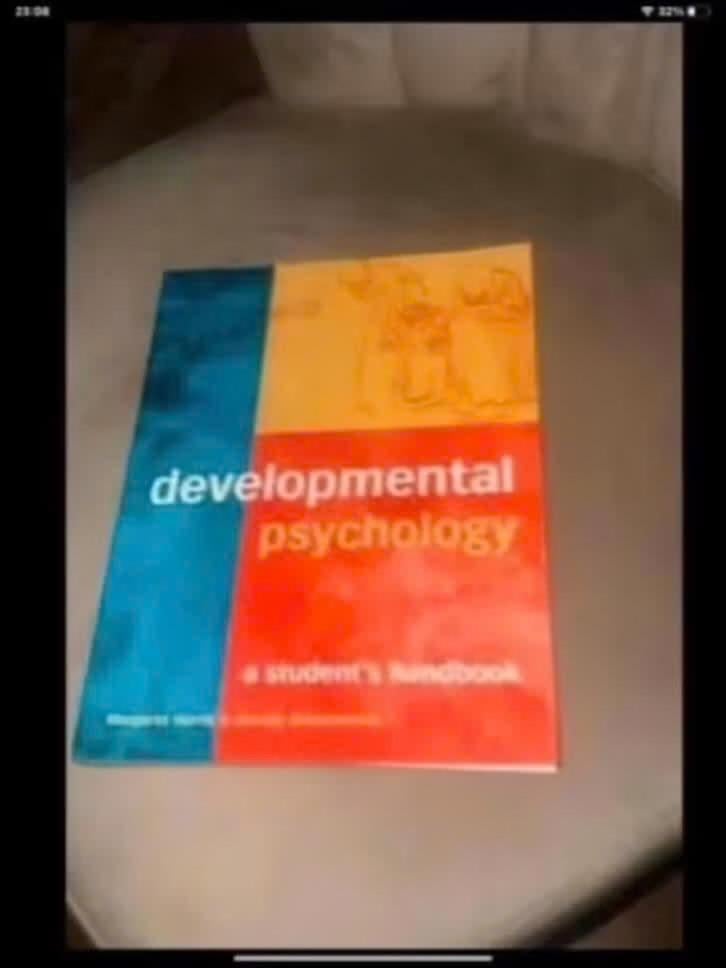 developmental psychology, Verzenden, Alpha, Zo goed als nieuw, WO