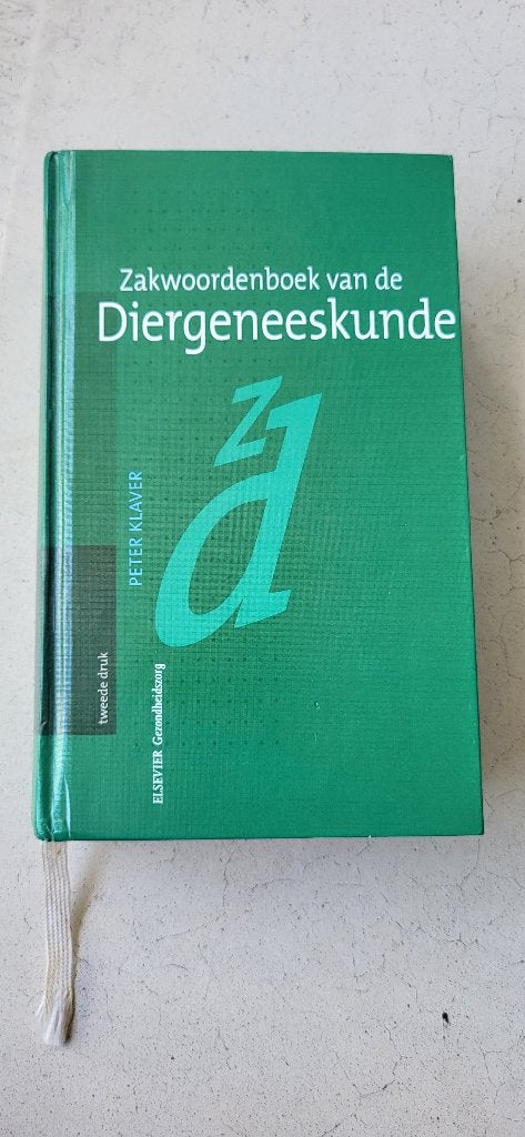 Zakwoordenboek van de Diergeneeskunde, Boeken, Ophalen, P. Klaver, Beta, WO