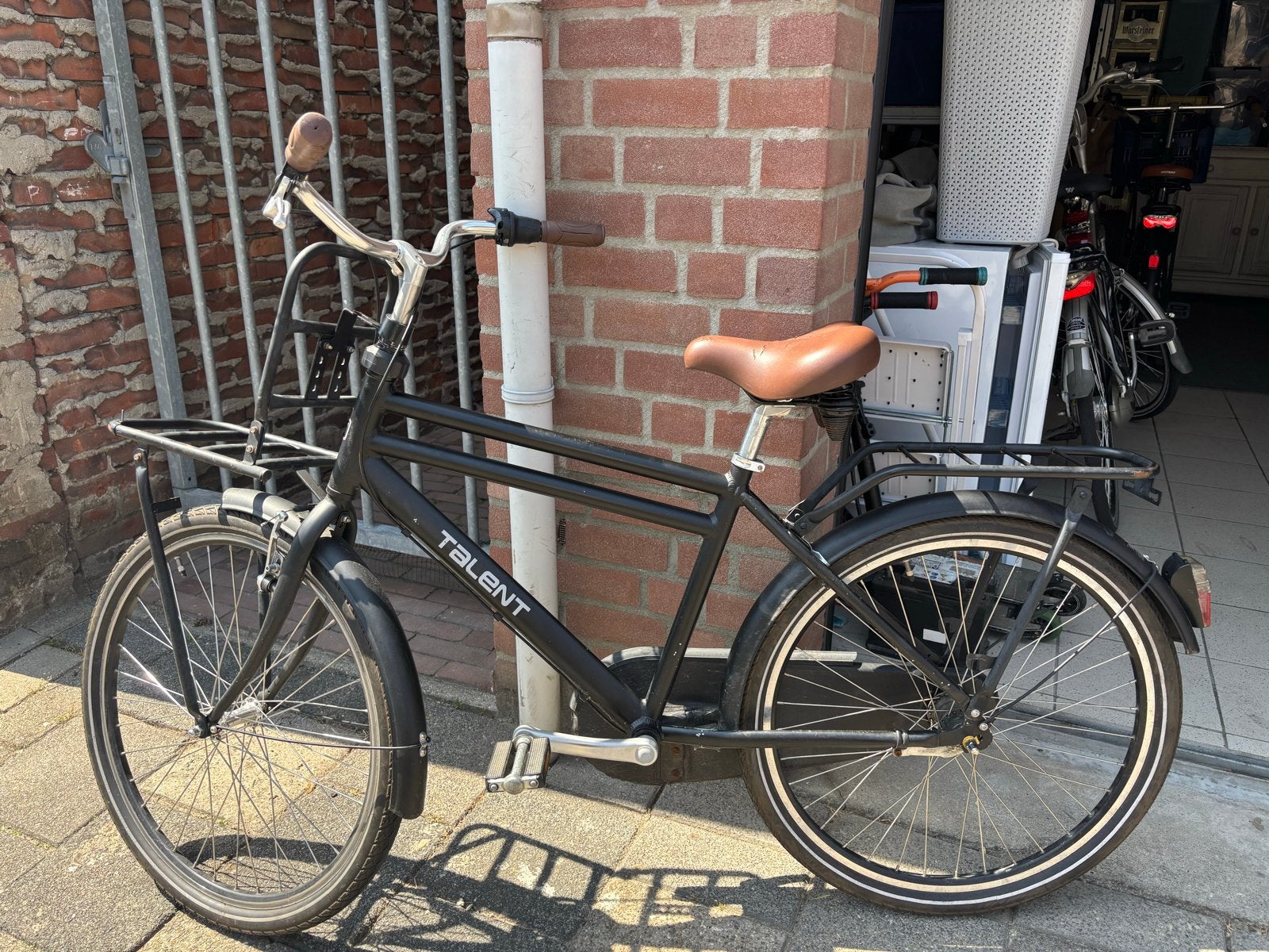 transportfiets - opknapper met slag in achterwiel, Fietsen en Brommers, Fietsen | Dames | Damesfietsen, Ophalen, Gebruikt, Overige merken