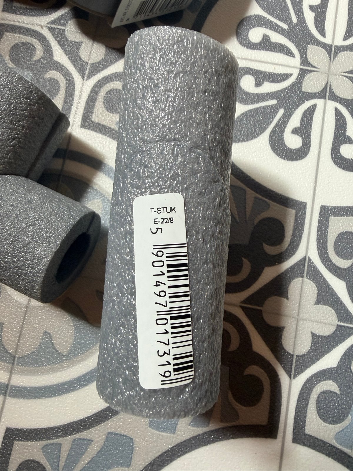 Buisisolatie set: isolatiebuizen, T-stukken en tape, Overige materialen, Nieuw, Minder dan 5 m², Muurisolatie