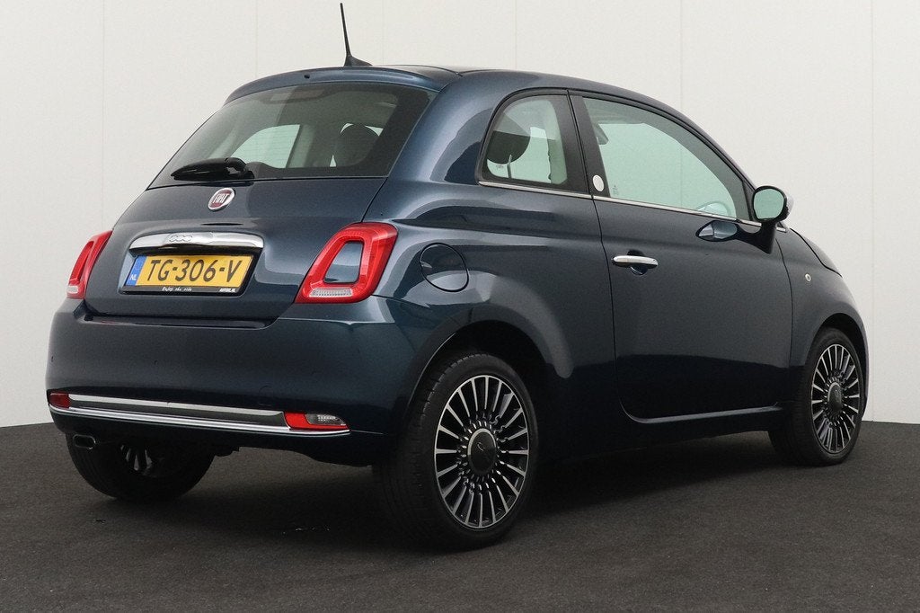 Fiat 500 0.9 81 PK TwinAir Turbo Collezione Pano-dak Leder N, Auto's, Fiat, Voorwielaandrijving, Gebruikt, 905 kg, Bedrijf