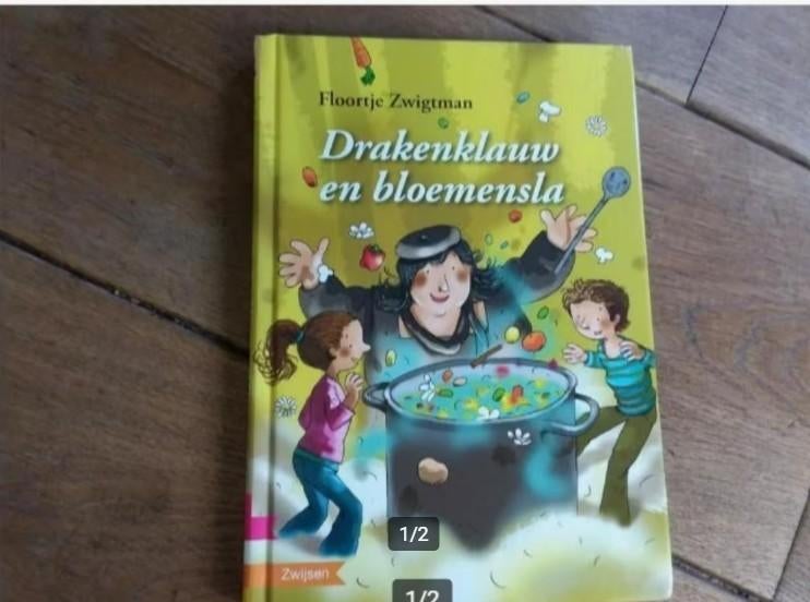 Floortje Zwigtman, Drakenklauw en bloemensla, Boeken, Ophalen of Verzenden, Zo goed als nieuw, Fictie algemeen