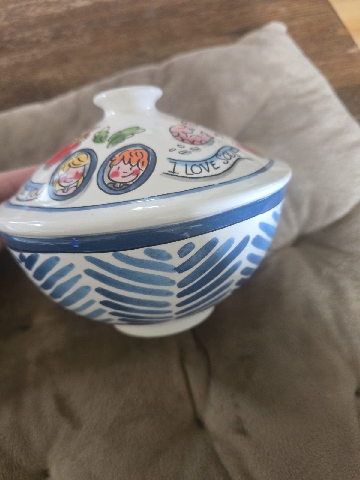 kommetje asia blond Amsterdam, Huis en Inrichting, Keuken | Servies, Overige merken, Overige typen, Ophalen of Verzenden, Zo goed als nieuw