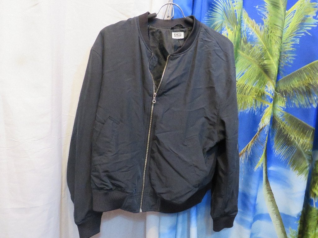 bomber jacket blauw mt M mtwtfss weekday monoc, Mtwtfss weekday, Ophalen of Verzenden, Gedragen, Maat 48/50 (M)