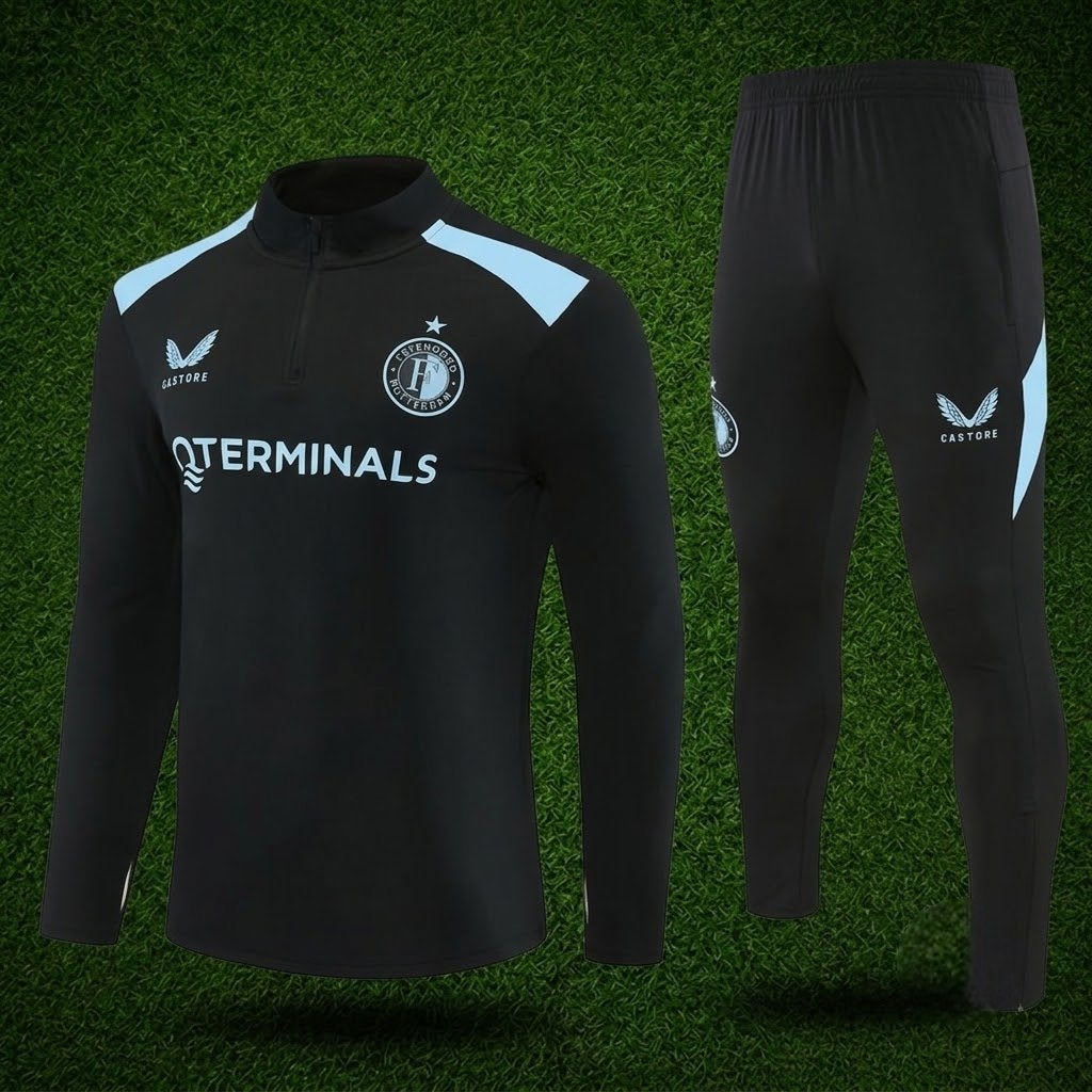 Feyenoord Rotterdam Trainigspak 26 27 Kinderen + Volwassenen, Maat XS of kleiner, Verzenden, Nieuw, Set