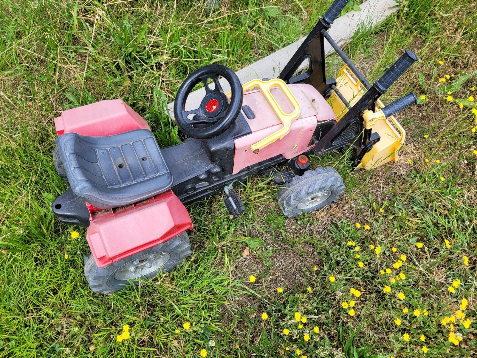 Traptractor gebruikt, Ophalen, Gebruikt