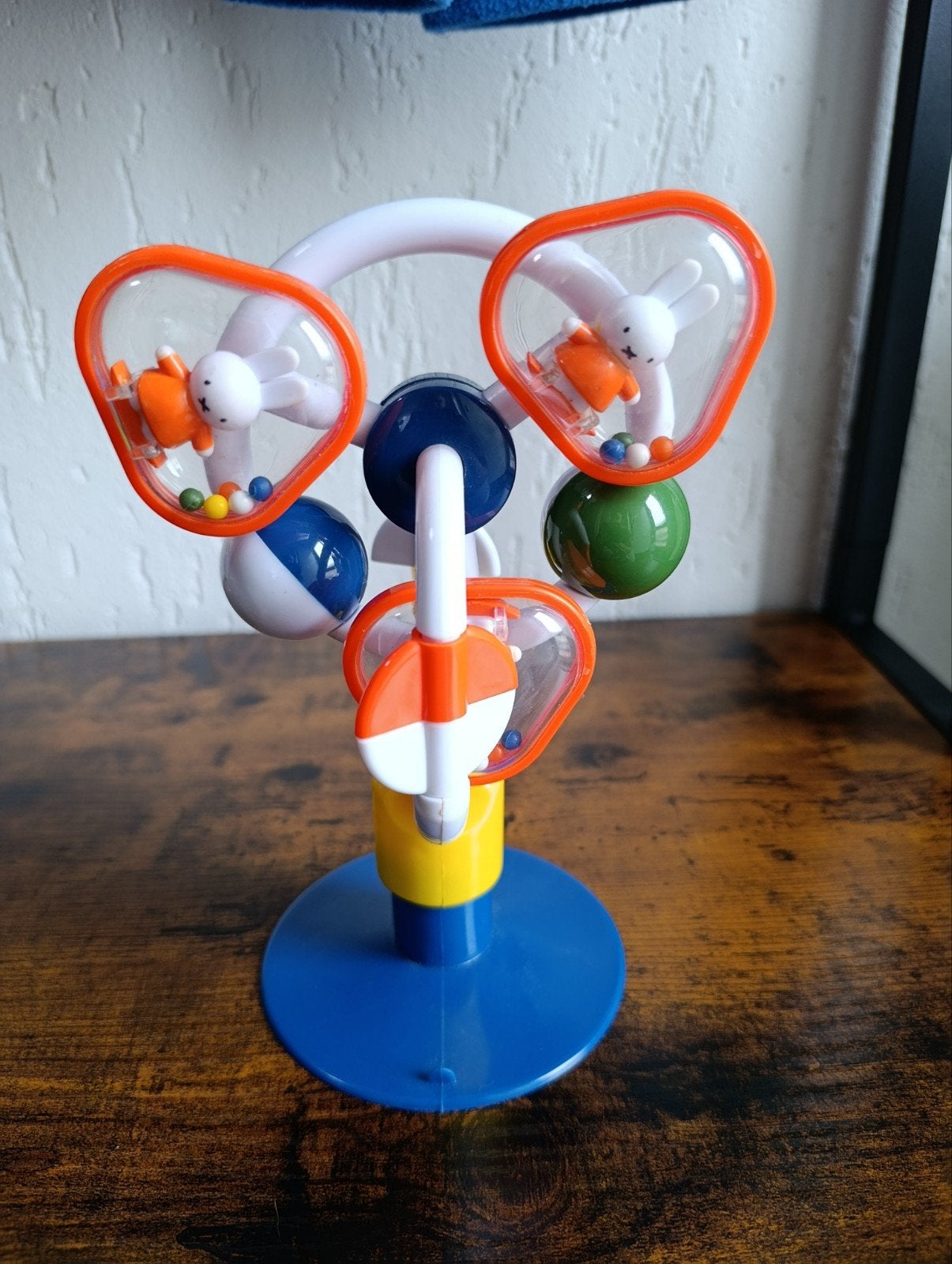 Kleurrijke Baby Mobiel met Rammelaars en Nijntje, Kinderen en Baby's, Speelgoed | Babyspeelgoed, Ophalen of Verzenden, Zo goed als nieuw