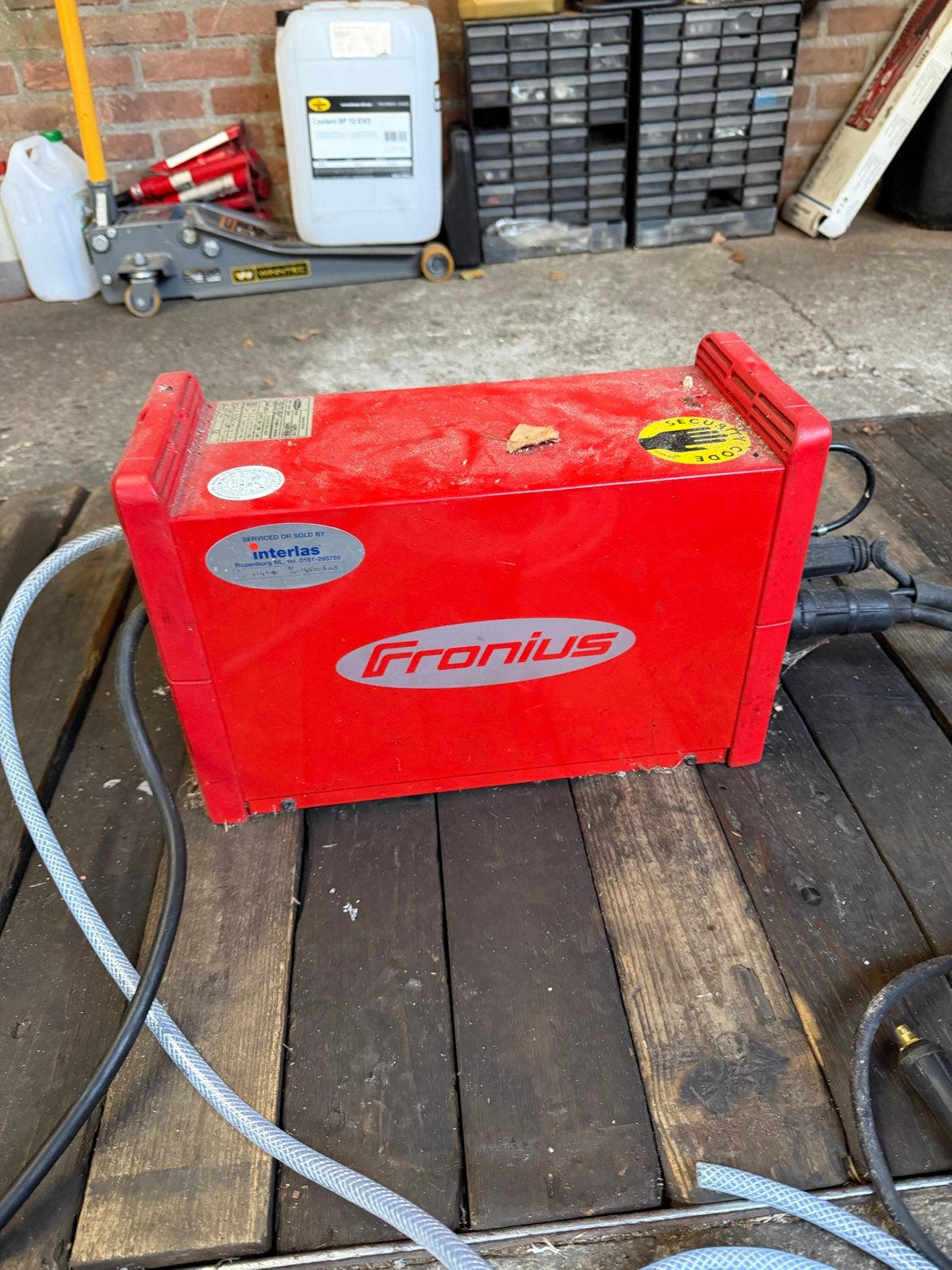 Fronius TransTig 1700/g/zTIG lasapparaat, Ophalen, Gebruikt, Minder dan 150 ampère, Tig