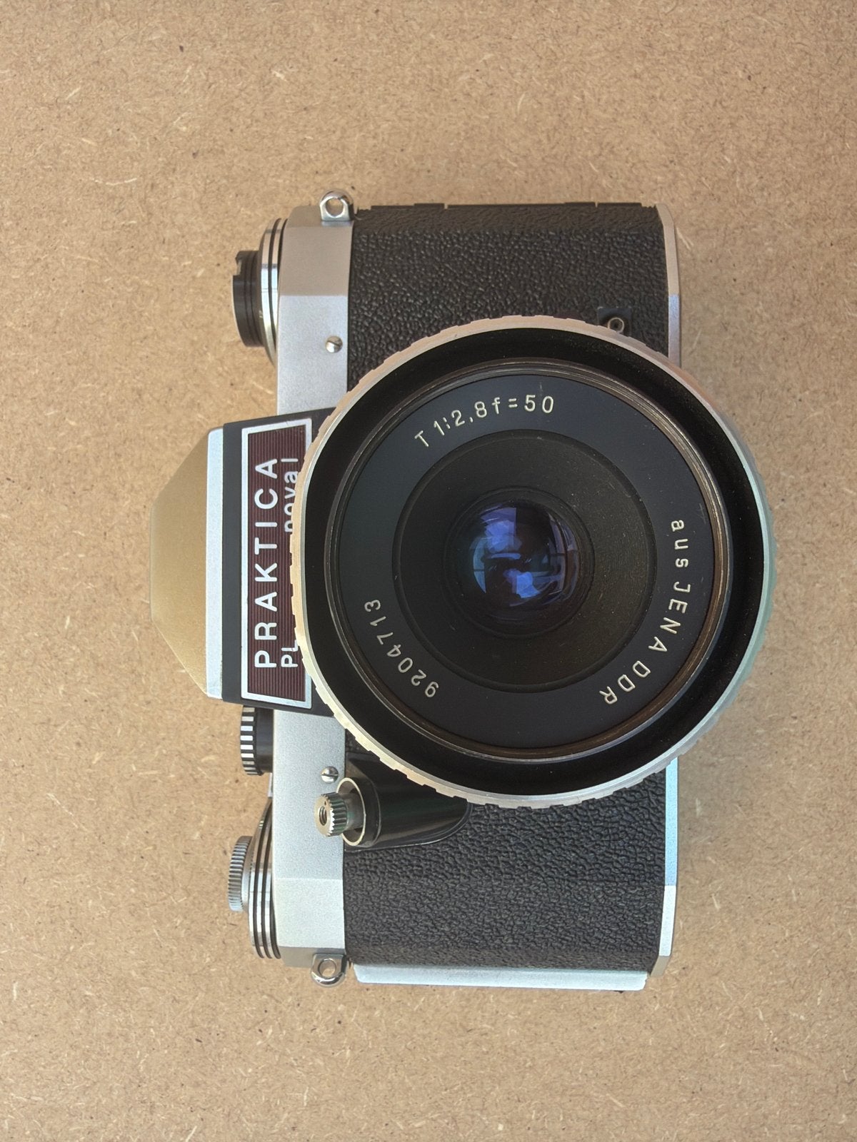 Praktica PL Nova Spiegelreflexcamera met Carl Zeiss lens, Ophalen of Verzenden, Gebruikt, Spiegelreflex, Overige Merken