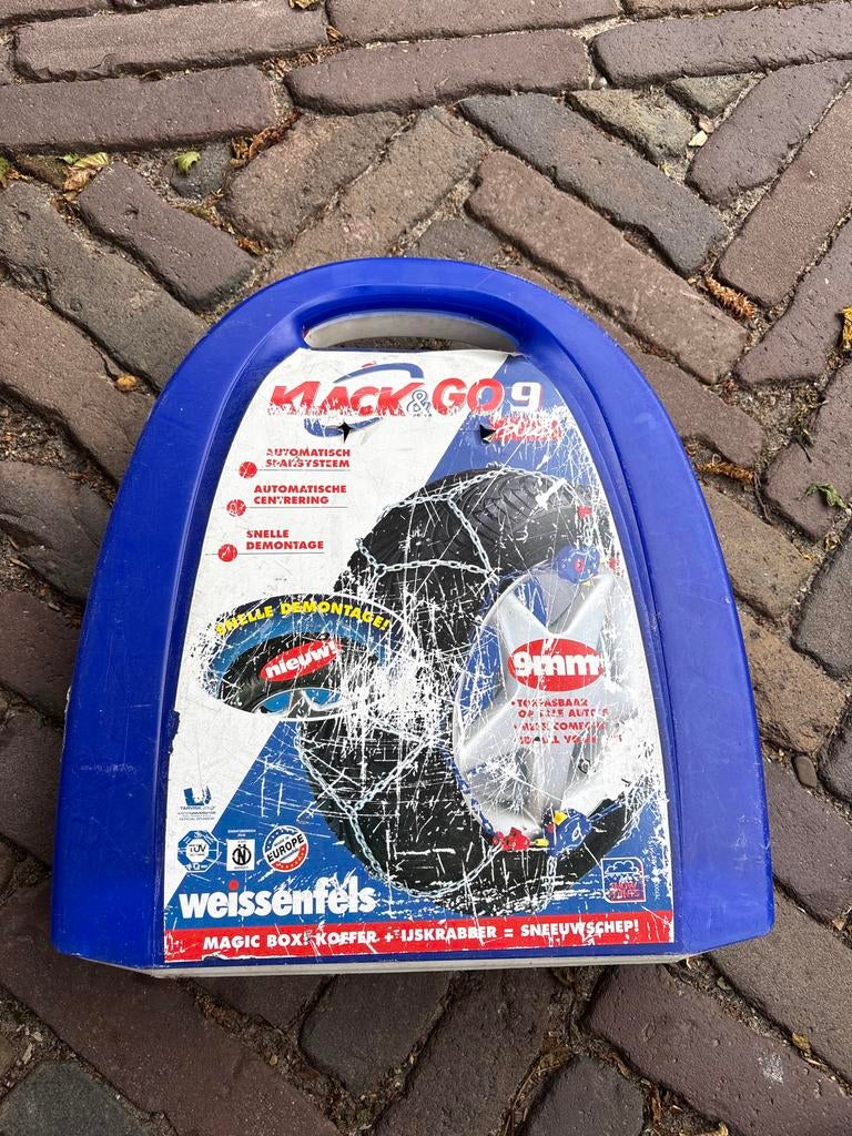 Weissenfels Clack & Go 9 sneeuwkettingen, Ophalen of Verzenden, Zo goed als nieuw