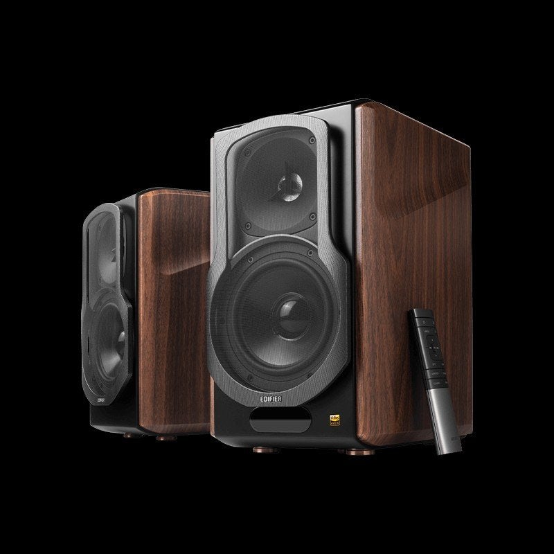 Edifier S2000 MKIII speakers - Zo goed als nieuw, 120 tot 150 watt, Boekenplank luidspreker, Ophalen, Overige merken