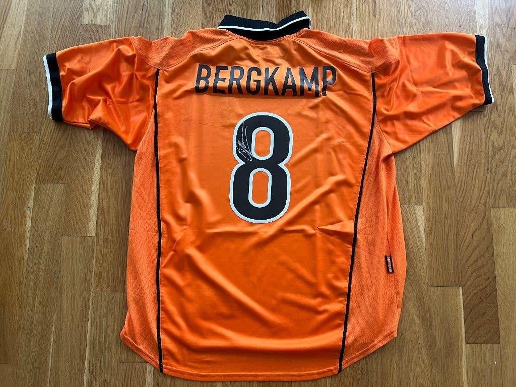 Dennis Bergkamp gesigneerd en COA, Verzenden, Nieuw, Buitenlandse clubs, Shirt