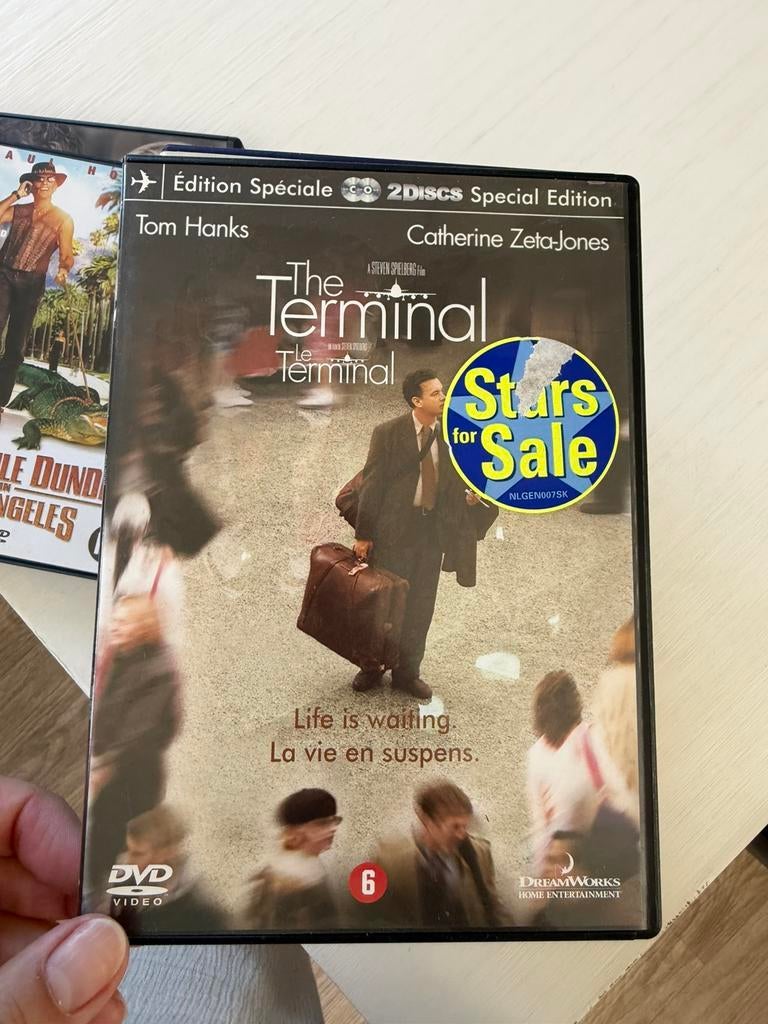Dvd The Terminal (Tom Hanks), Cd's en Dvd's, Vanaf 6 jaar, Ophalen of Verzenden, Zo goed als nieuw, Drama