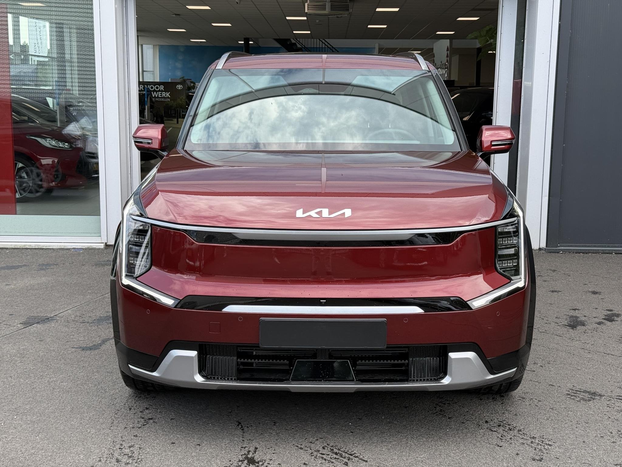 Kia EV9 Plus Advanced 99.8 kWh | Rijklaarprijs is incl inrui, Auto's, Automaat, Achterwielaandrijving, EV9, 100 kWh