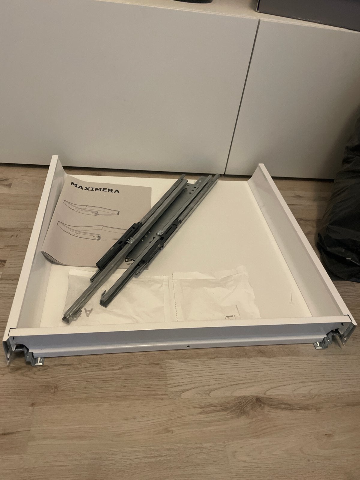 IKEA MAXIMERA lade - Nieuw, Ophalen, Wit, Nieuw, 50 tot 100 cm