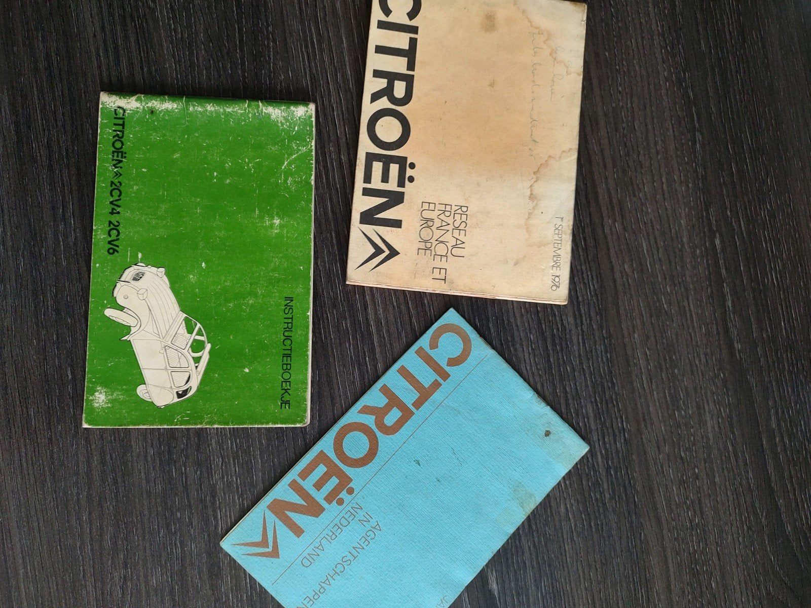 Citroën 2CV4 2CV6 Instructieboekje en documentatie, Ophalen of Verzenden