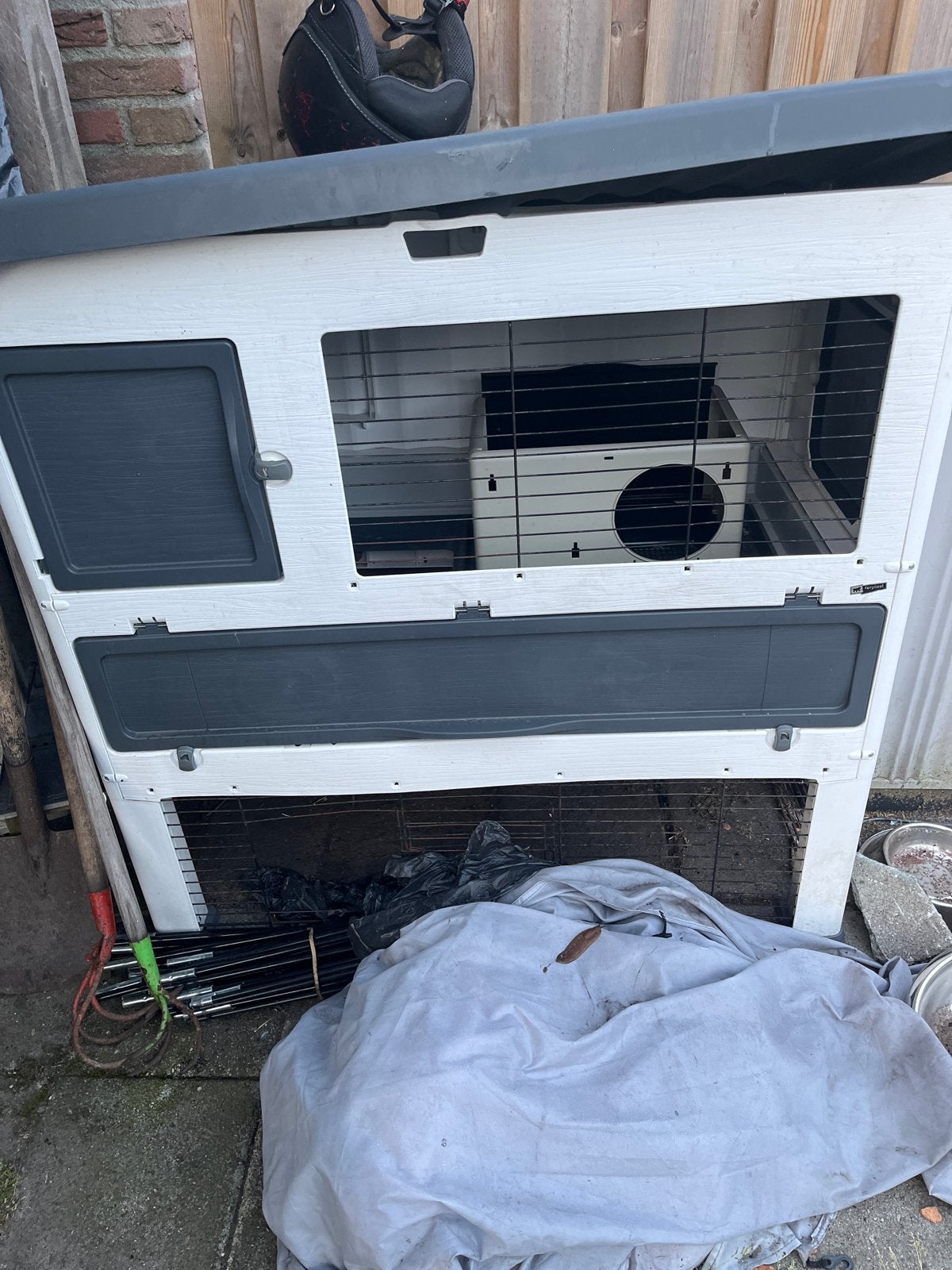 Konijn hok, Ophalen, 60 tot 90 cm, Konijn, Hok