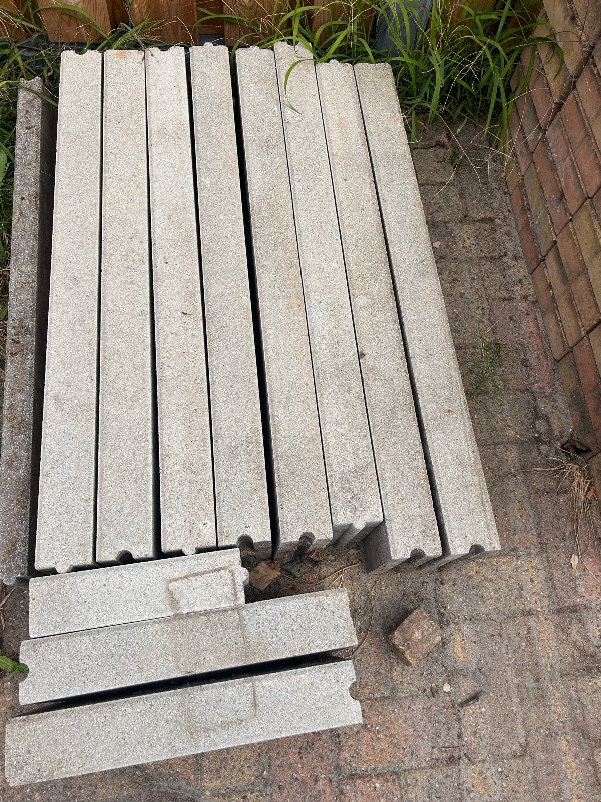 Opsluitbanden te koop: diverse maten, Ophalen, Gebruikt, Overige typen, Minder dan 5 m²