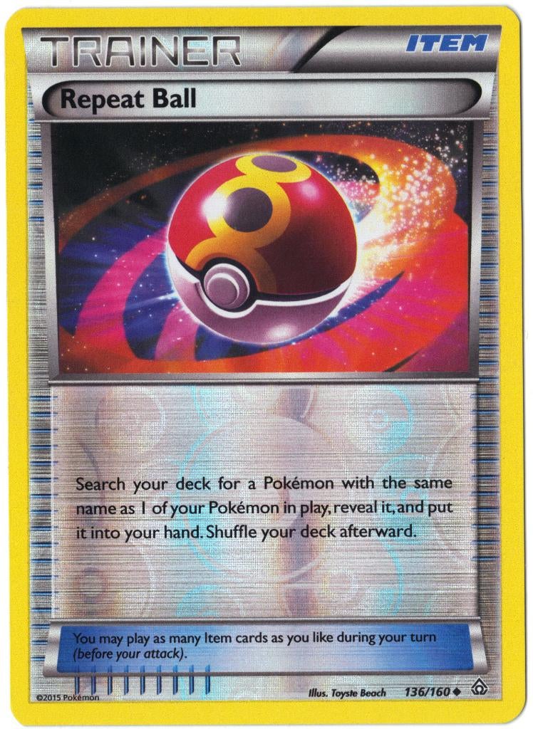 Primal Clash,  Repeat Ball [reverse] 136/160, Verzenden, Nieuw, Losse kaart