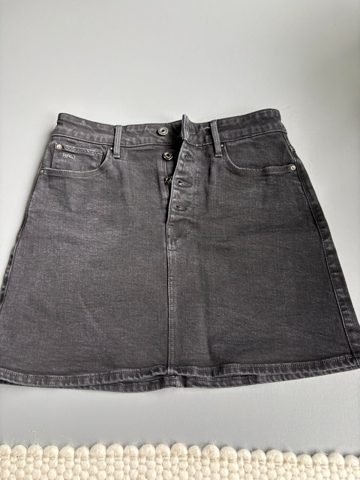 Iris G-Star spijkerrokje maat 28, Kleding | Dames, Rokken, Gedragen, Maat 34 (XS) of kleiner, Zwart, Boven de knie, Ophalen of Verzenden
