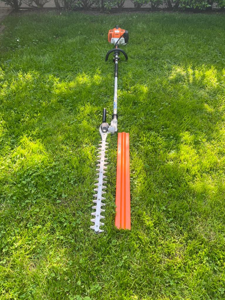 Stihl HL 94 C stok heggenschaar, Tuin en Terras, Heggenscharen, Ophalen, Zo goed als nieuw, Benzine