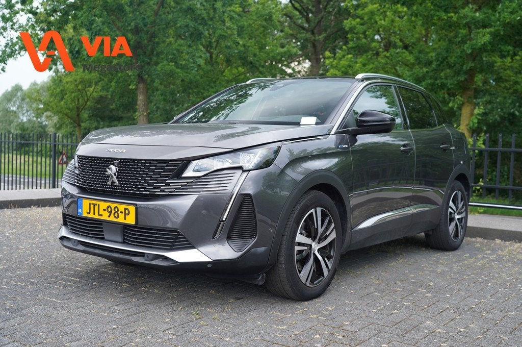 Peugeot 3008 1.6 Hybrid 225 GT | PANO | Camera | PDC | Stoel, Auto's, Peugeot, Huisgarantie, Met garantie (alle), Leder en Stof