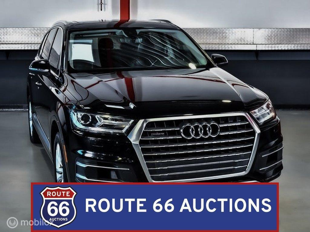Audi Q7 3.0T Quattro Premium Plus | 2017 | Route 66 Auctions, Auto's, Audi, Gebruikt, Overige carrosserieën, Zwart, Bedrijf