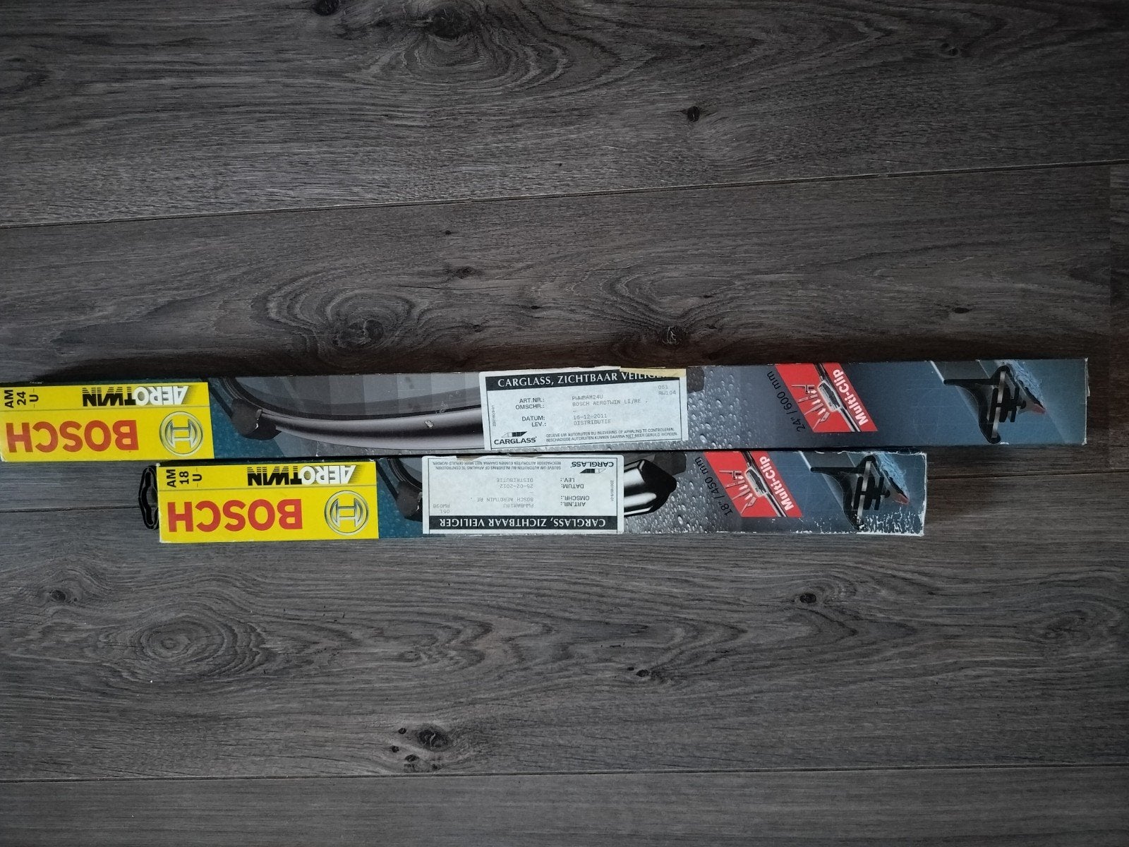 Ruitenwissers Bosch Aerotwin AM24U en AM18U, Ophalen, Nieuw