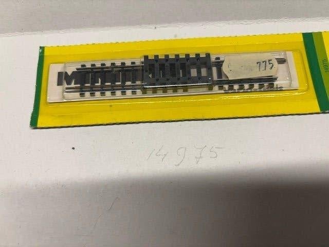 N spoor Minitrix  vario cqcompensatie rails, Gelijkstroom, Trix, Nieuw, Rails