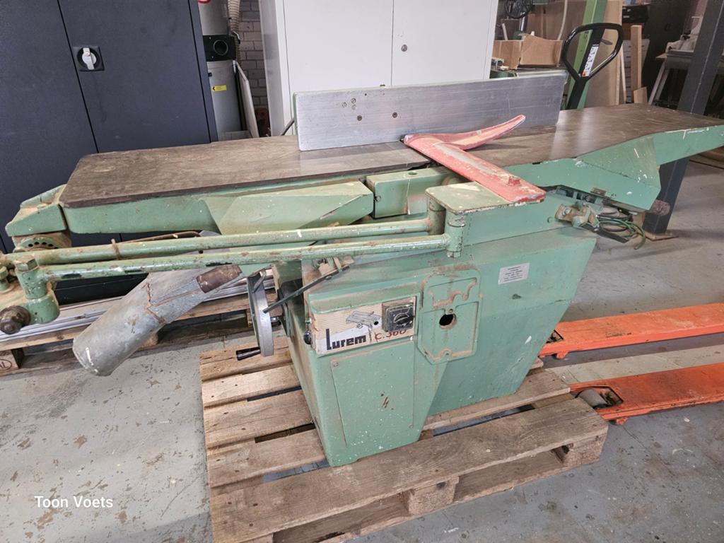 Vlakvandiktebank Lurem Koopje, Doe-het-zelf en Verbouw, Schaafmachines, Ophalen, Gebruikt