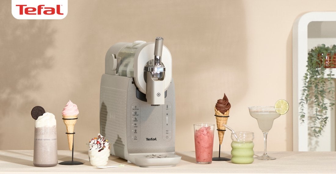 Tefal Freezi IJsmachine - Maak zelf heerlijk ijs!, Witgoed en Apparatuur, IJsmachines, Ophalen, Nieuw, Zelfvriezend