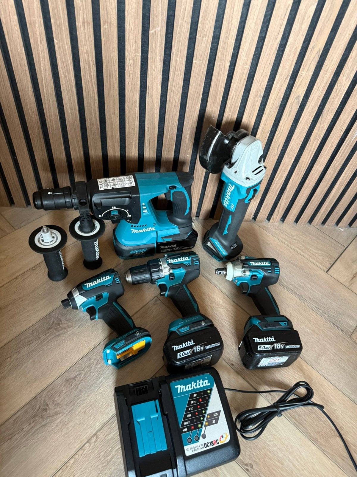 Makita 18V set, Ophalen, Zo goed als nieuw
