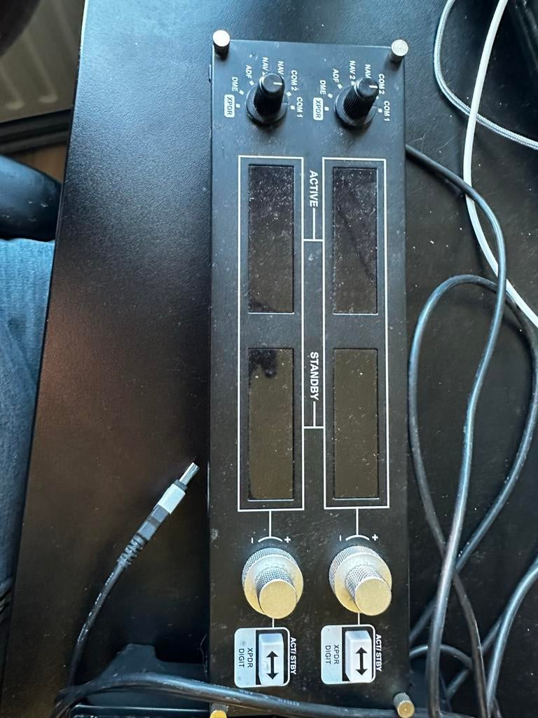 Logitech Saitek Radio Panel - Zo goed als nieuw, Ophalen of Verzenden, Zo goed als nieuw, Simulatie