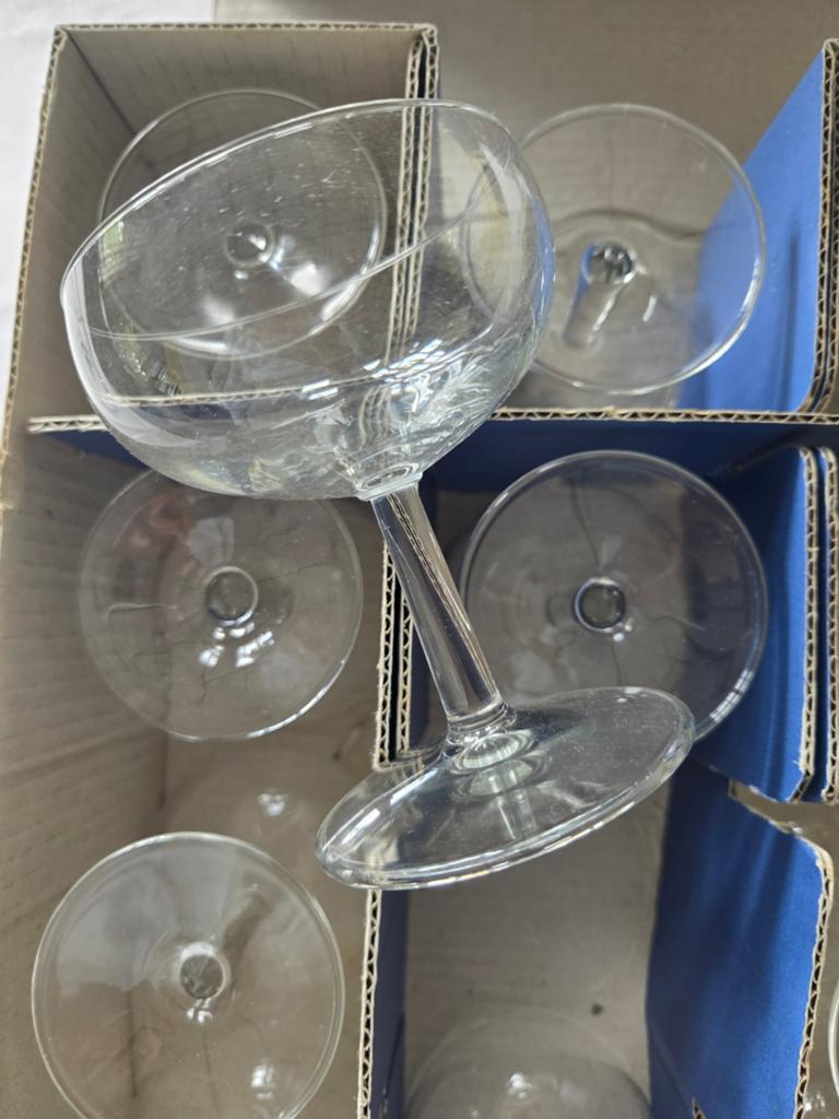 Set van 12 Royal Leerdam "Gilde" Champagne Coupes / Cocktail, Ophalen, Zo goed als nieuw, Overige typen