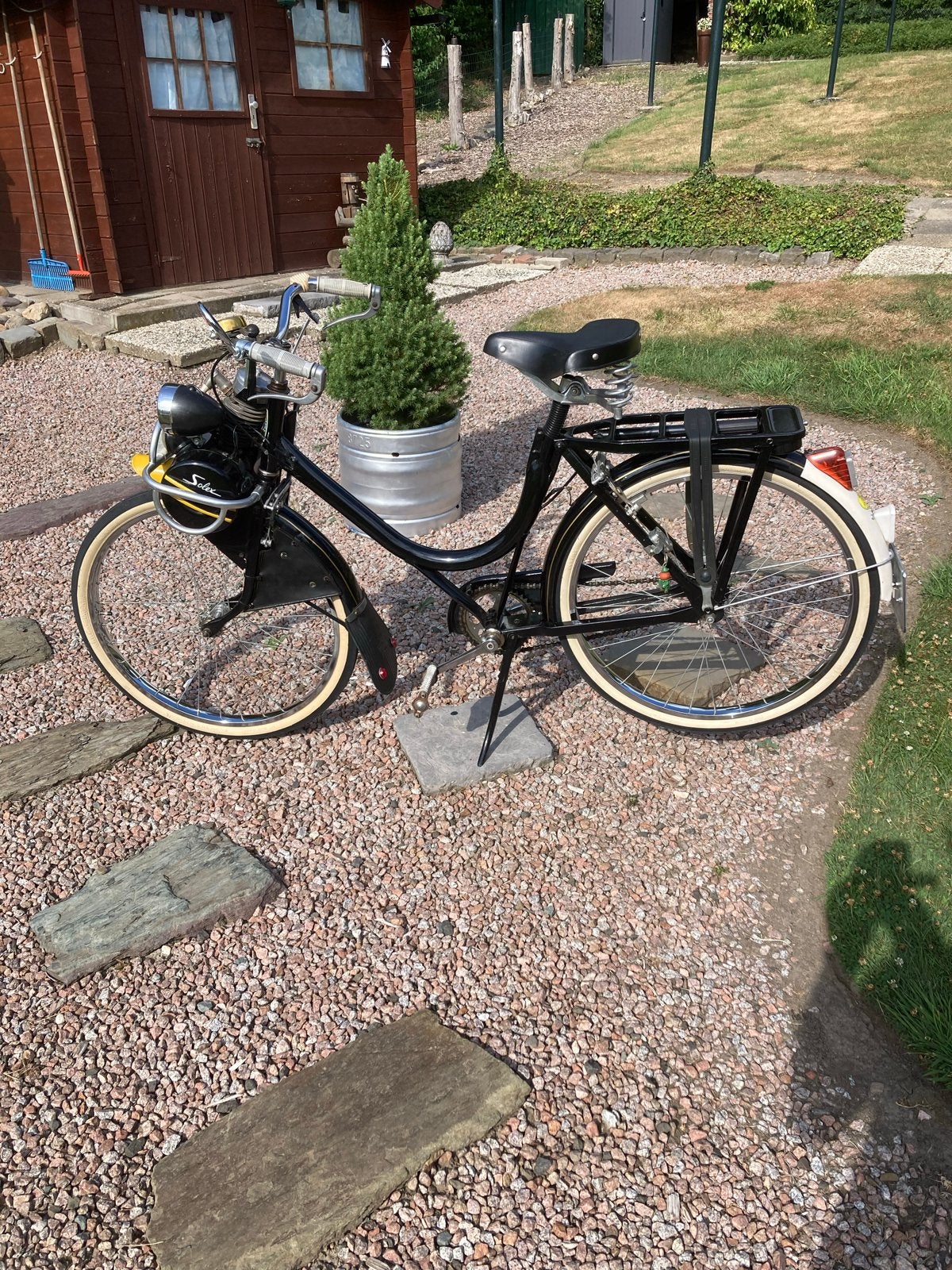 Solex Zwanenhals 1955 met kenteken, rijdt prima, Ophalen, Gebruikt, Maximaal 25 km/u, Overige modellen