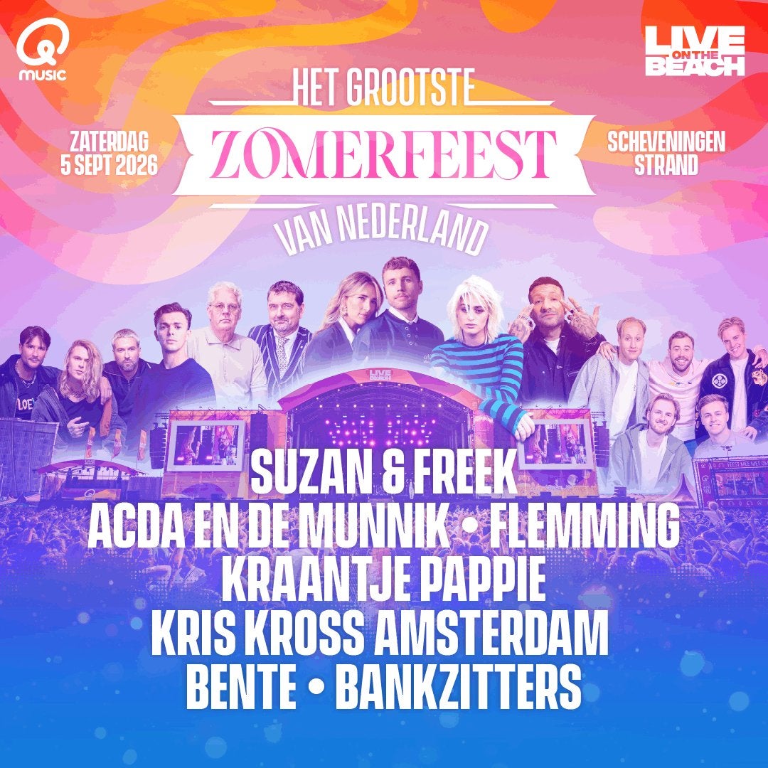 6 tickets voor Het grootste zomerfeest van Nederland!, Drie personen of meer