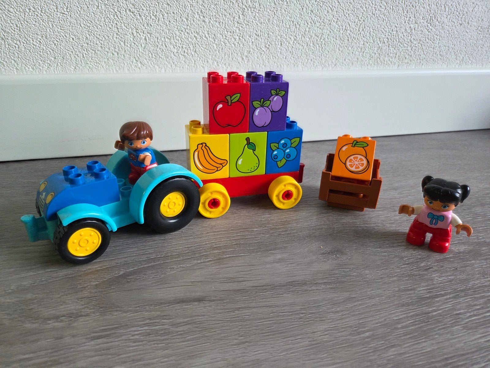 Duplo 10615 mijn eerste tractor, Gebruikt, Ophalen of Verzenden, Compleet, Duplo