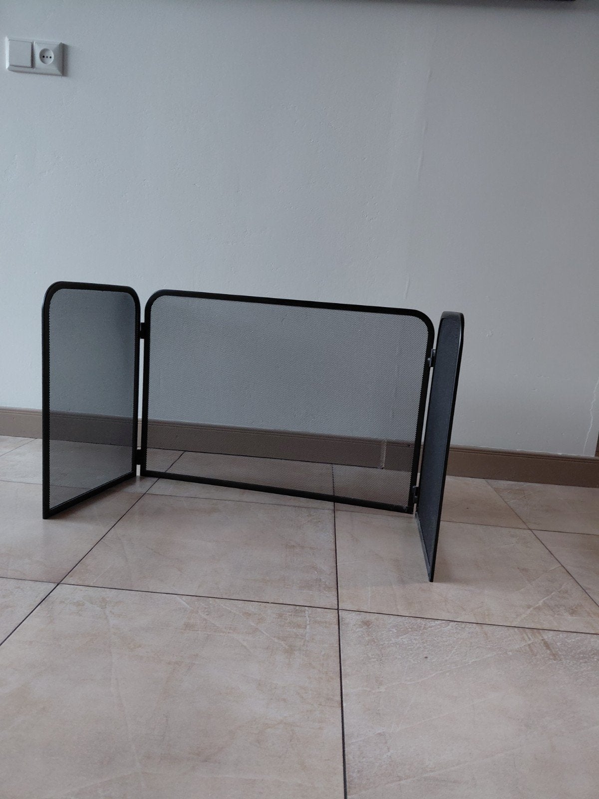 Vonkenscherm open haard - 48x70x35cm, Ophalen, Nieuw, Vrijstaande haard, Houthaard