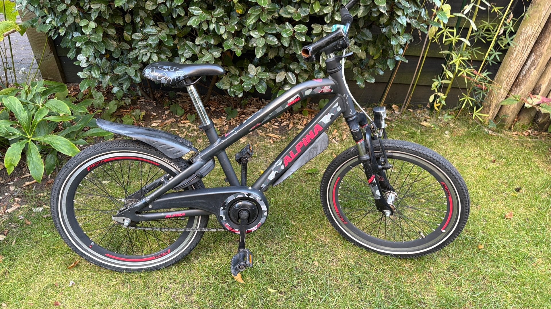 Alpina kinderfiets mtb 20 inch (4 tot 7 jaar), Fietsen en Brommers, Ophalen, Terugtraprem, Gebruikt, Handrem