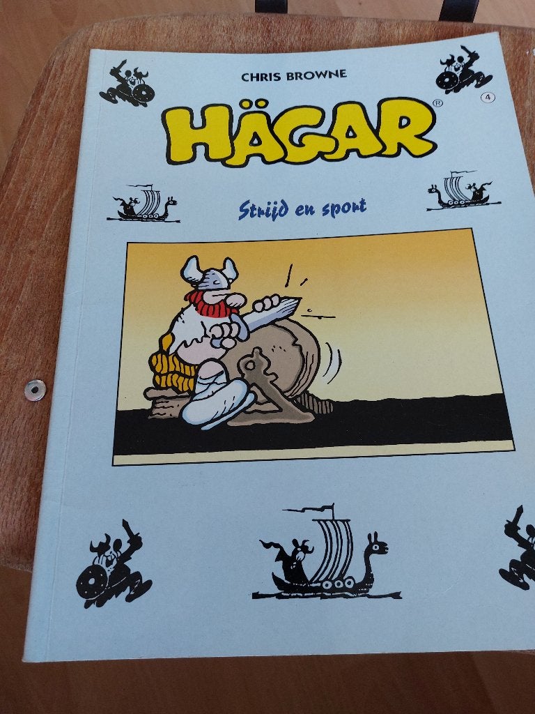 Hägar strijd en sport, Eén stripboek, Ophalen of Verzenden