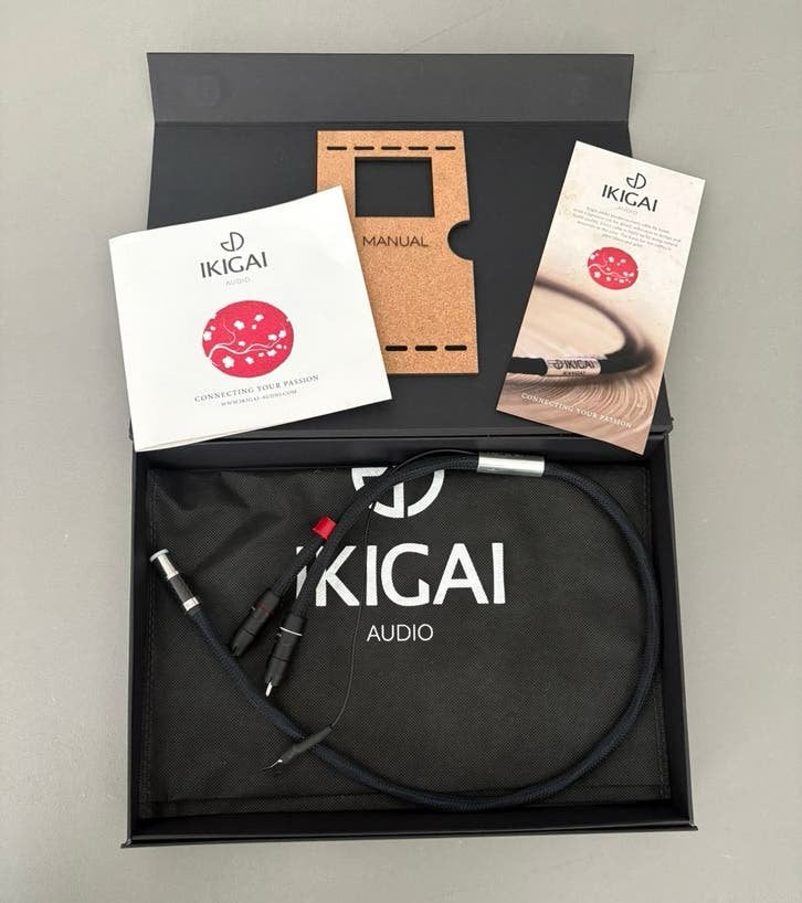 IKIGAI Audio SUGURE Phono DIN RCA - 0.75cm, Ophalen of Verzenden, Zo goed als nieuw, Minder dan 2 meter, Interlink-kabel