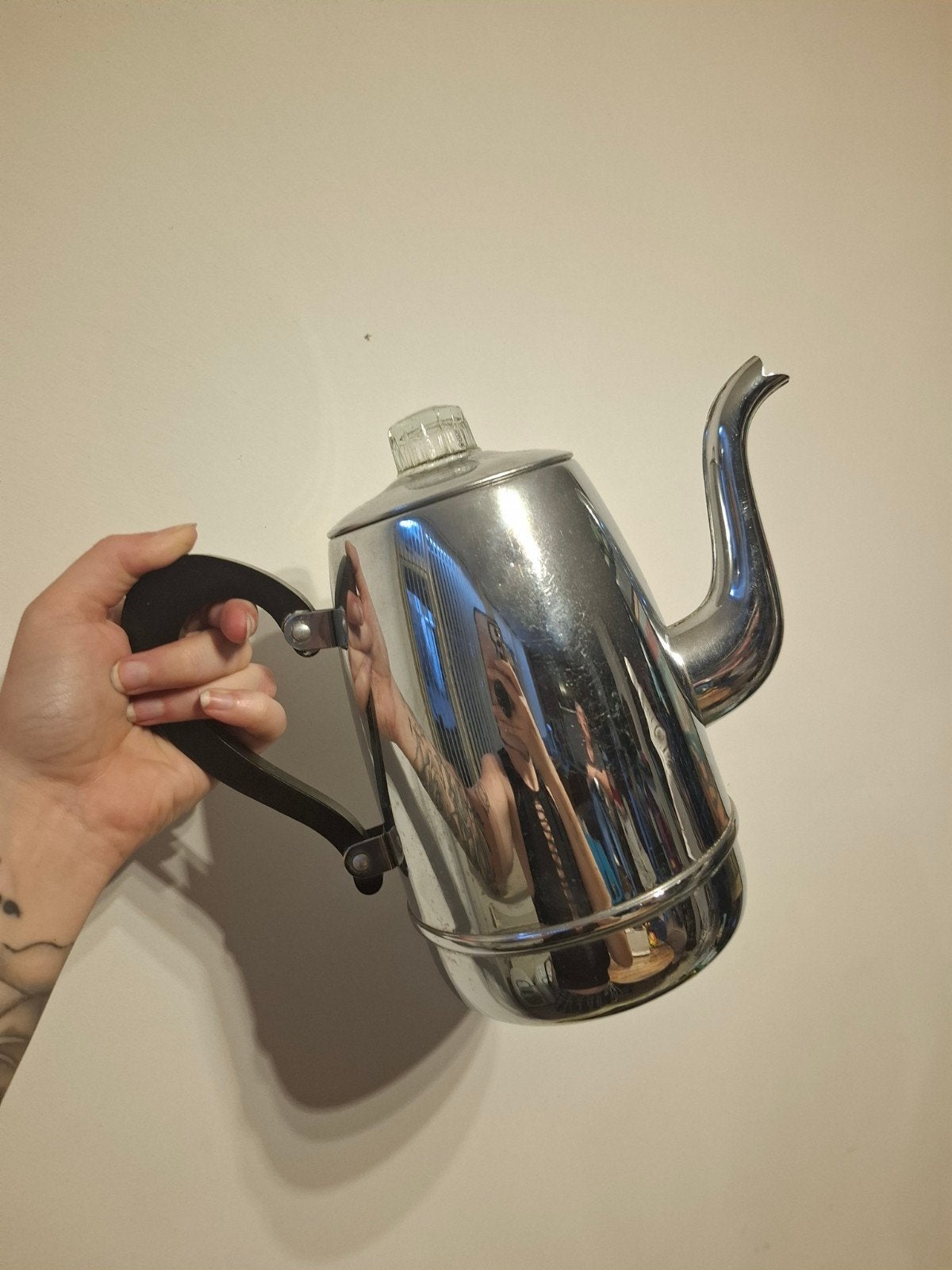 Vintage Bredemeijer koffiepot, Ophalen of Verzenden