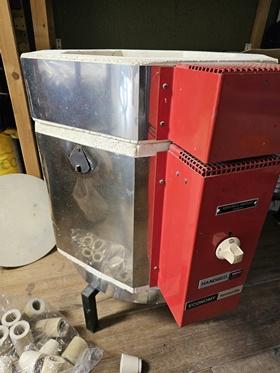keramiekoven incl. materialen en grondstoffen voor glazuren, Hobby en Vrije tijd, Overige thema's, Gereedschap of Toebehoren, Ophalen of Verzenden