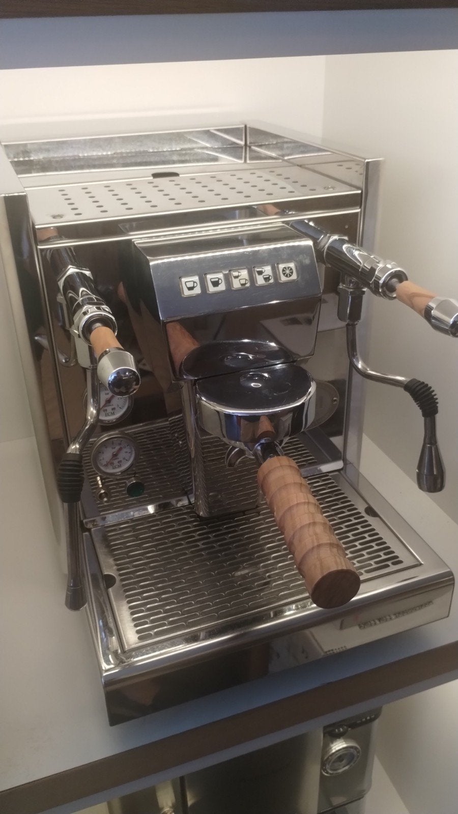 ECM Technika Electronika, Witgoed en Apparatuur, Koffiezetapparaten, Espresso apparaat, Refurbished, Gemalen koffie, Ophalen