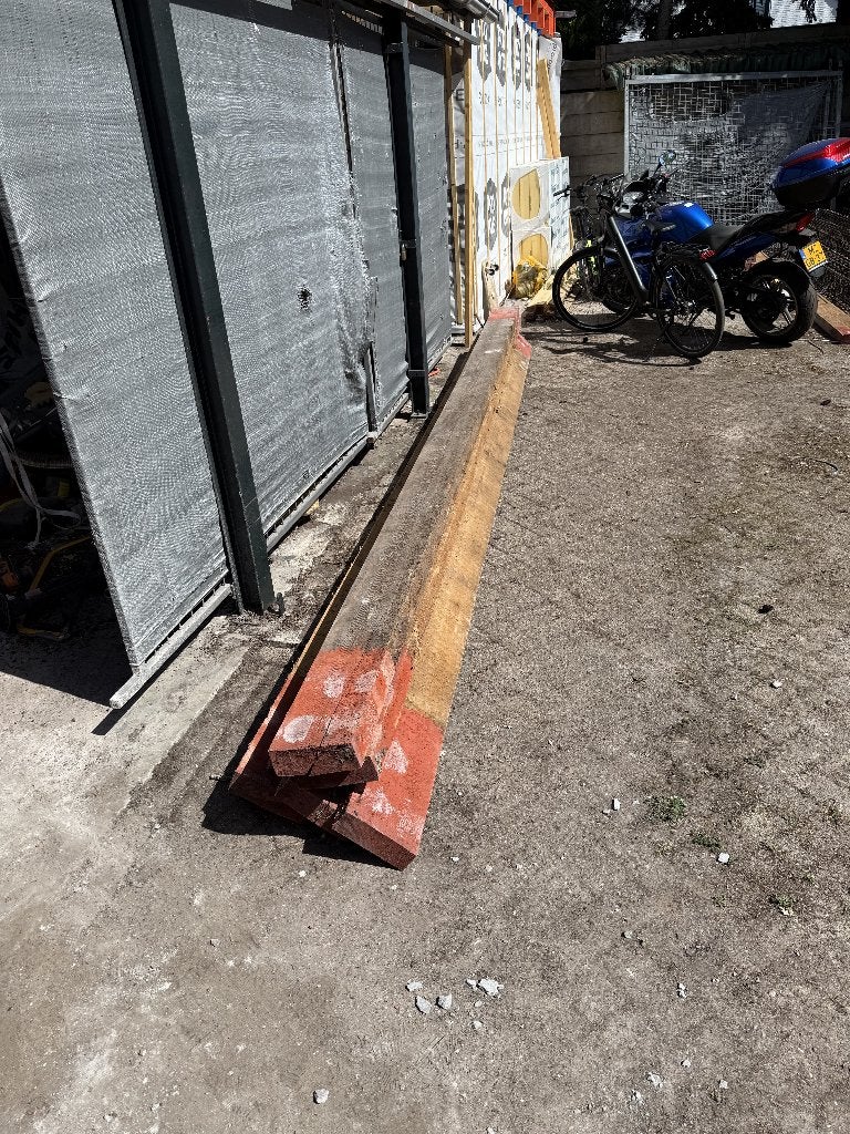 vloerbalken 8 stuks 508x20x7,5, Ophalen, Gebruikt, Balk, Overige houtsoorten