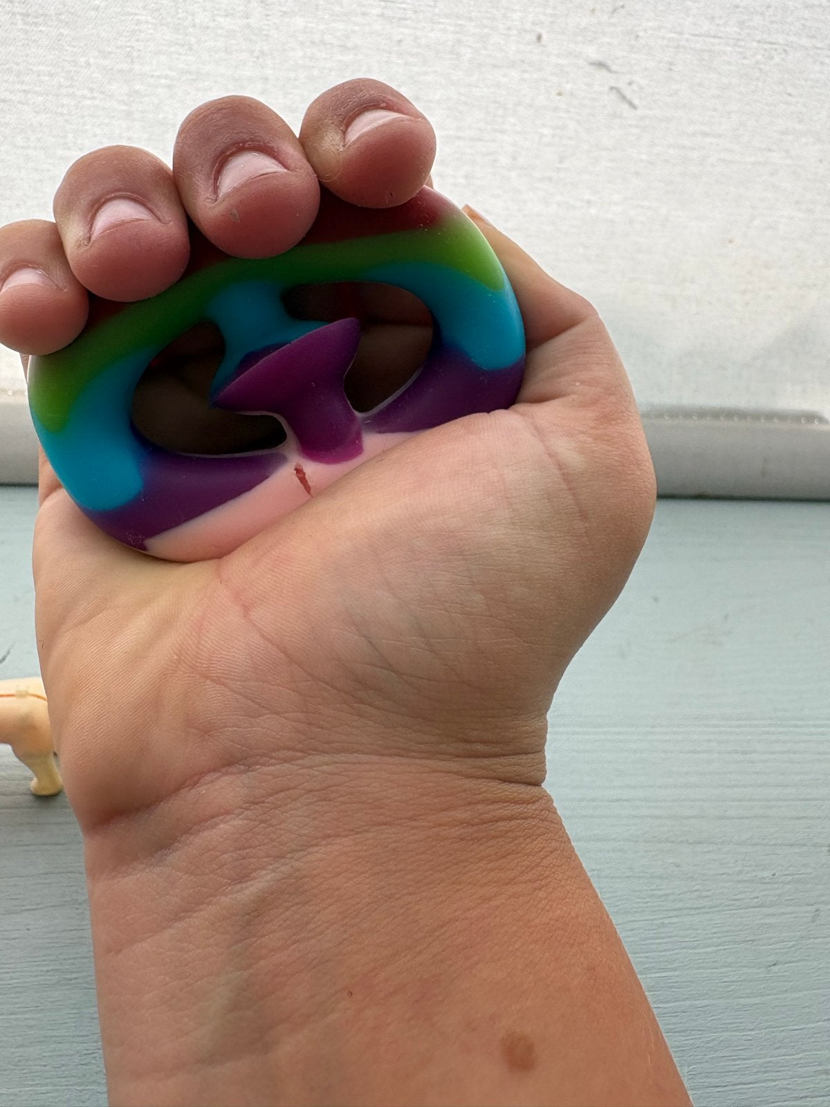 Fidget Toy Regenboog Stressbal - Gebruikt, Ophalen, Gebruikt, Jongen of Meisje
