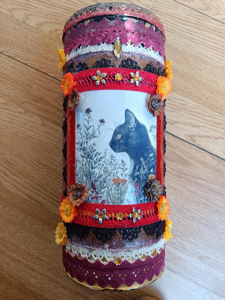Zwarte Kat - Deco, Verzamelen, Diddl, Ophalen of Verzenden, Nieuw, Knuffel