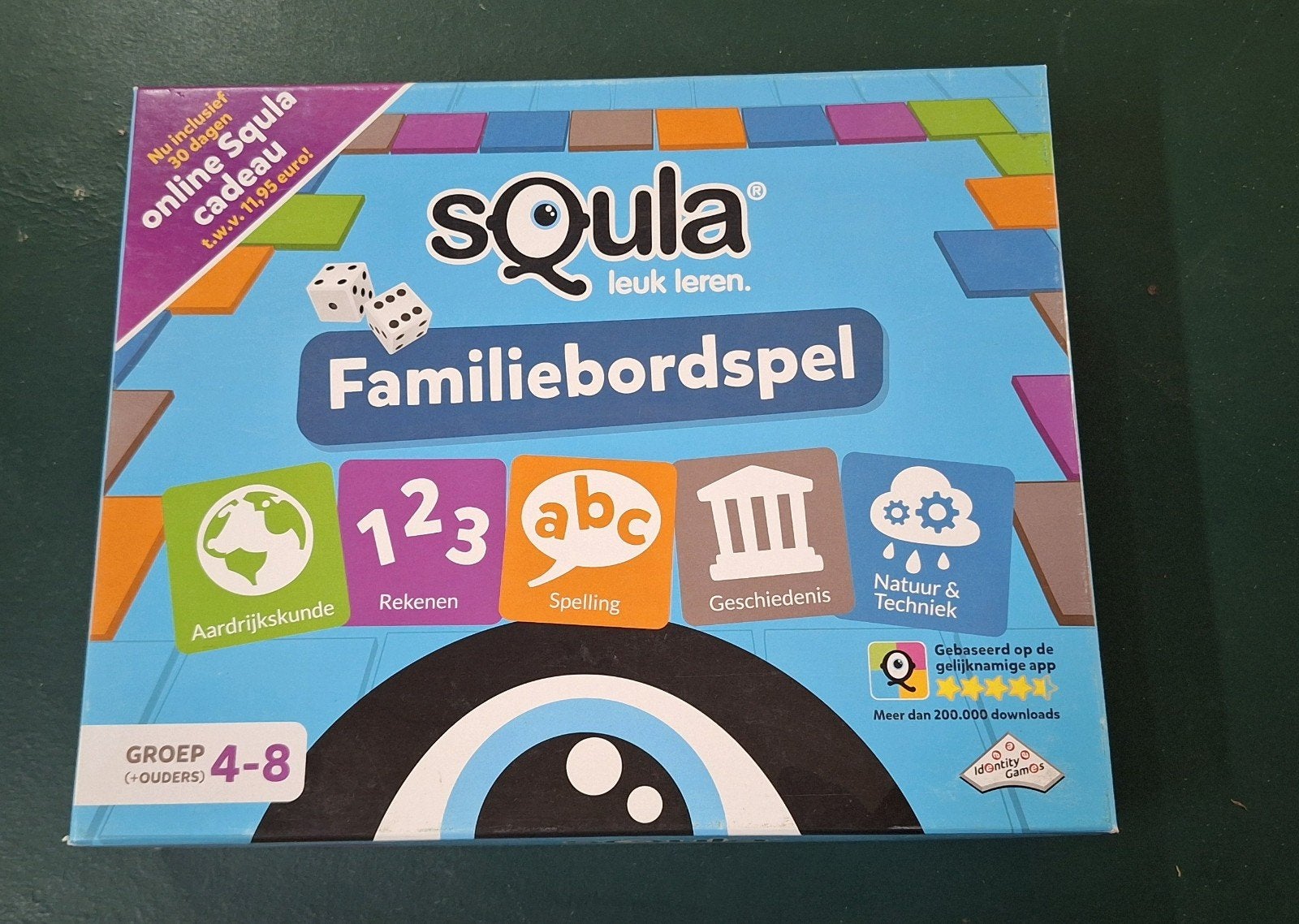 squla bordspel, Ophalen, Zo goed als nieuw