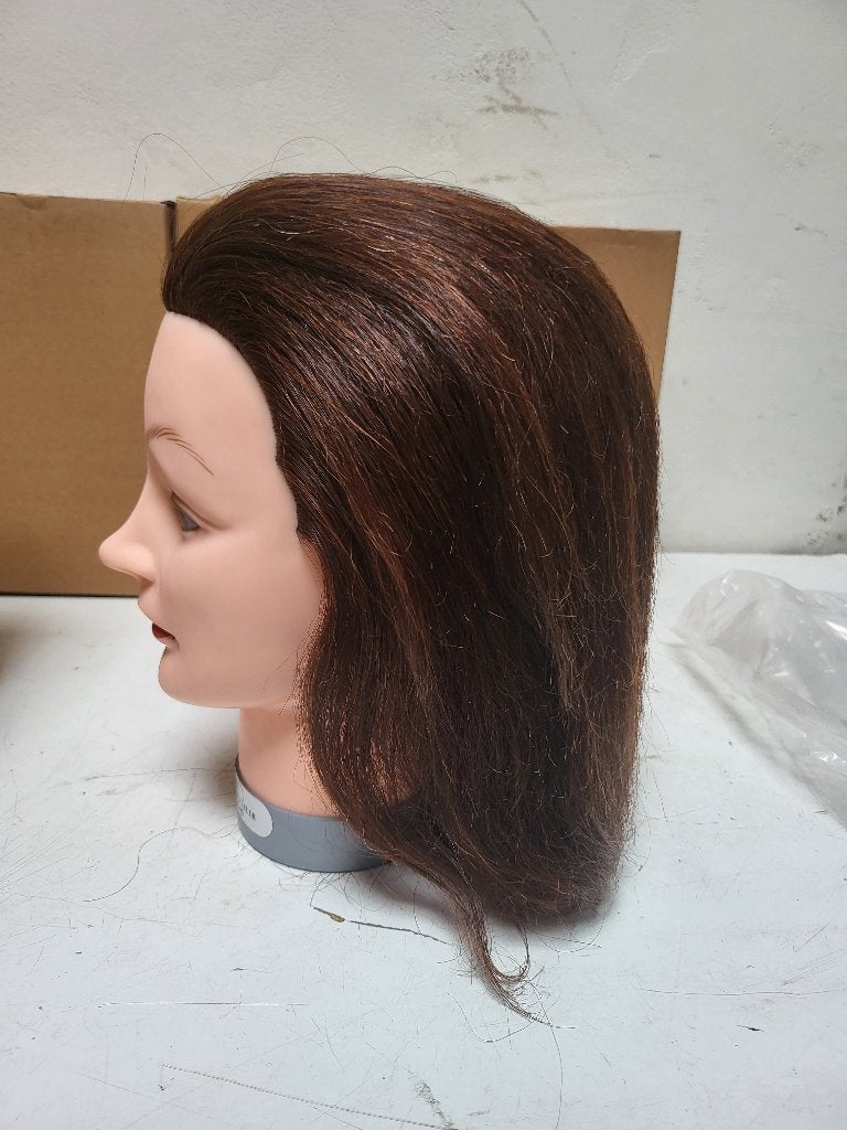 Heads-Up - Kappershoofd Lea - Bruin Haar-15 cm (Nieuw) 5 st, Ophalen of Verzenden, Nieuw, Pruik of Haarverlenging